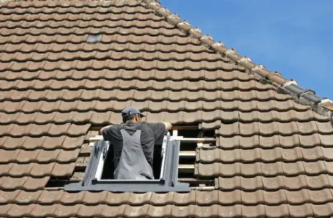 Pose de velux - Bonneville-la-Louvet
